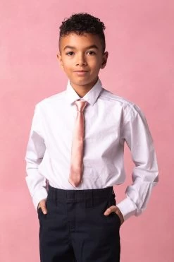 Boys Max Tie In Apricot Crush