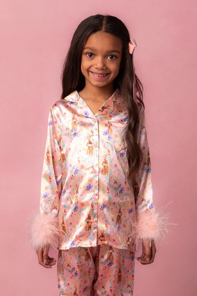Mini Bella Bunny Night Set With Feathers - Image 5
