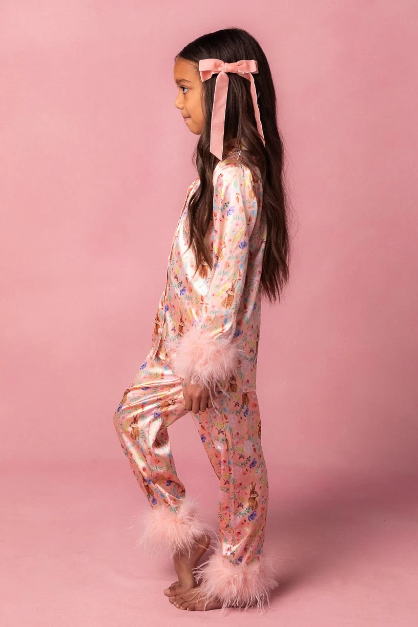 Mini Bella Bunny Night Set With Feathers - Image 4