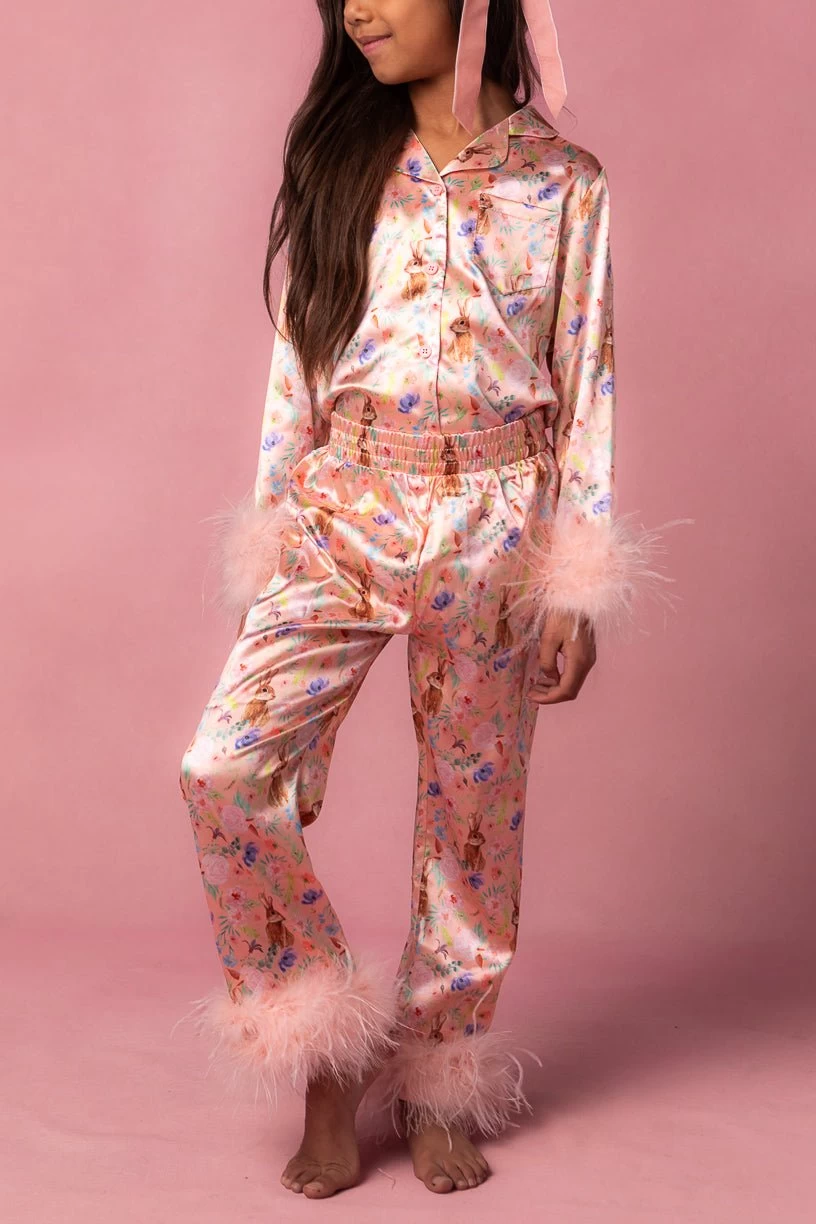 Mini Bella Bunny Night Set With Feathers - Image 6