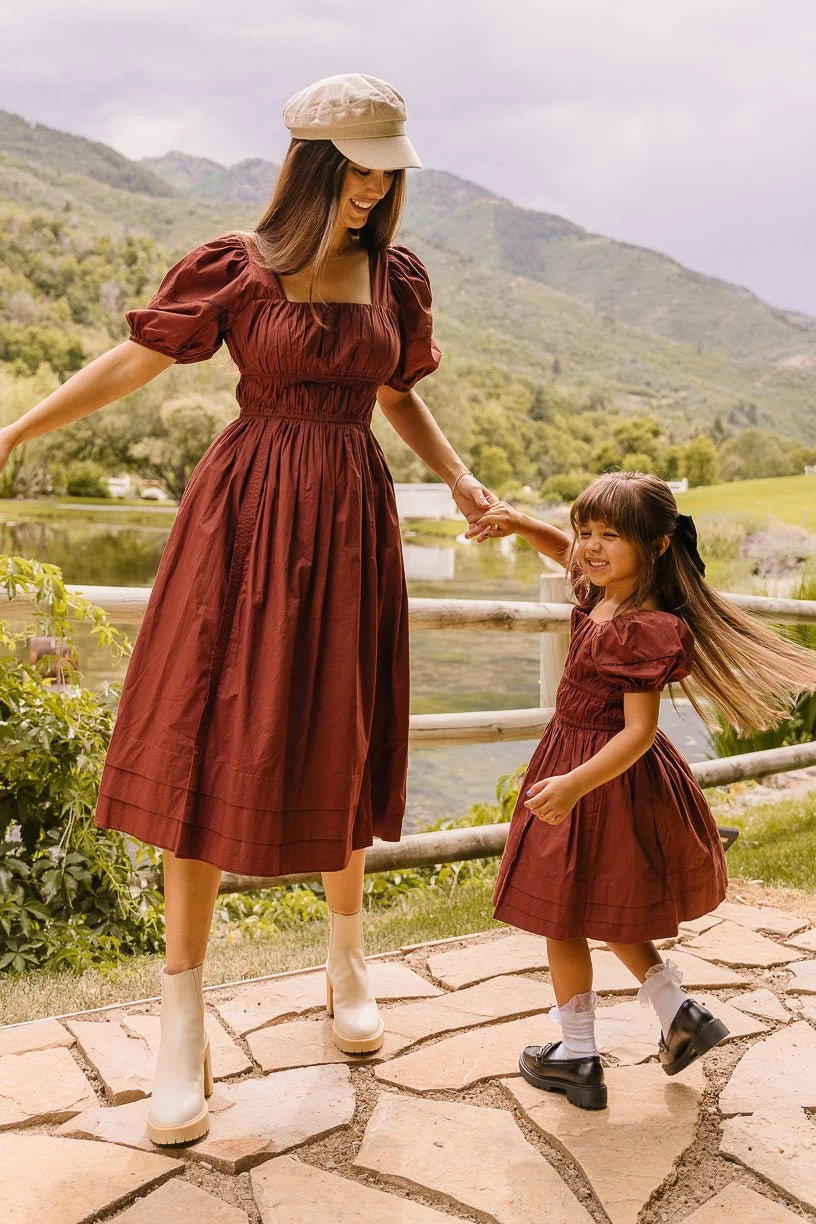 Mini Brooklyn Dress In Spice - FINAL SALE - Image 7