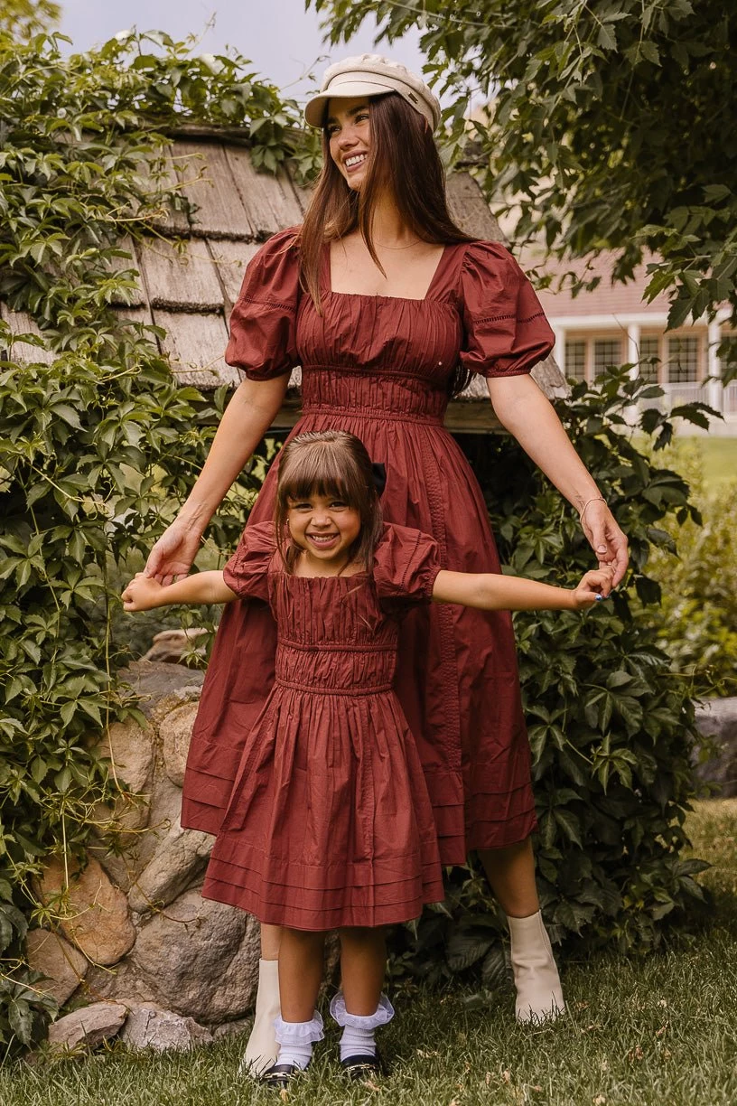 Mini Brooklyn Dress In Spice - FINAL SALE - Image 2