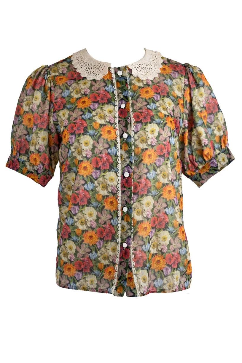 Cambridge Blouse Made With Liberty Fabric - Image 10