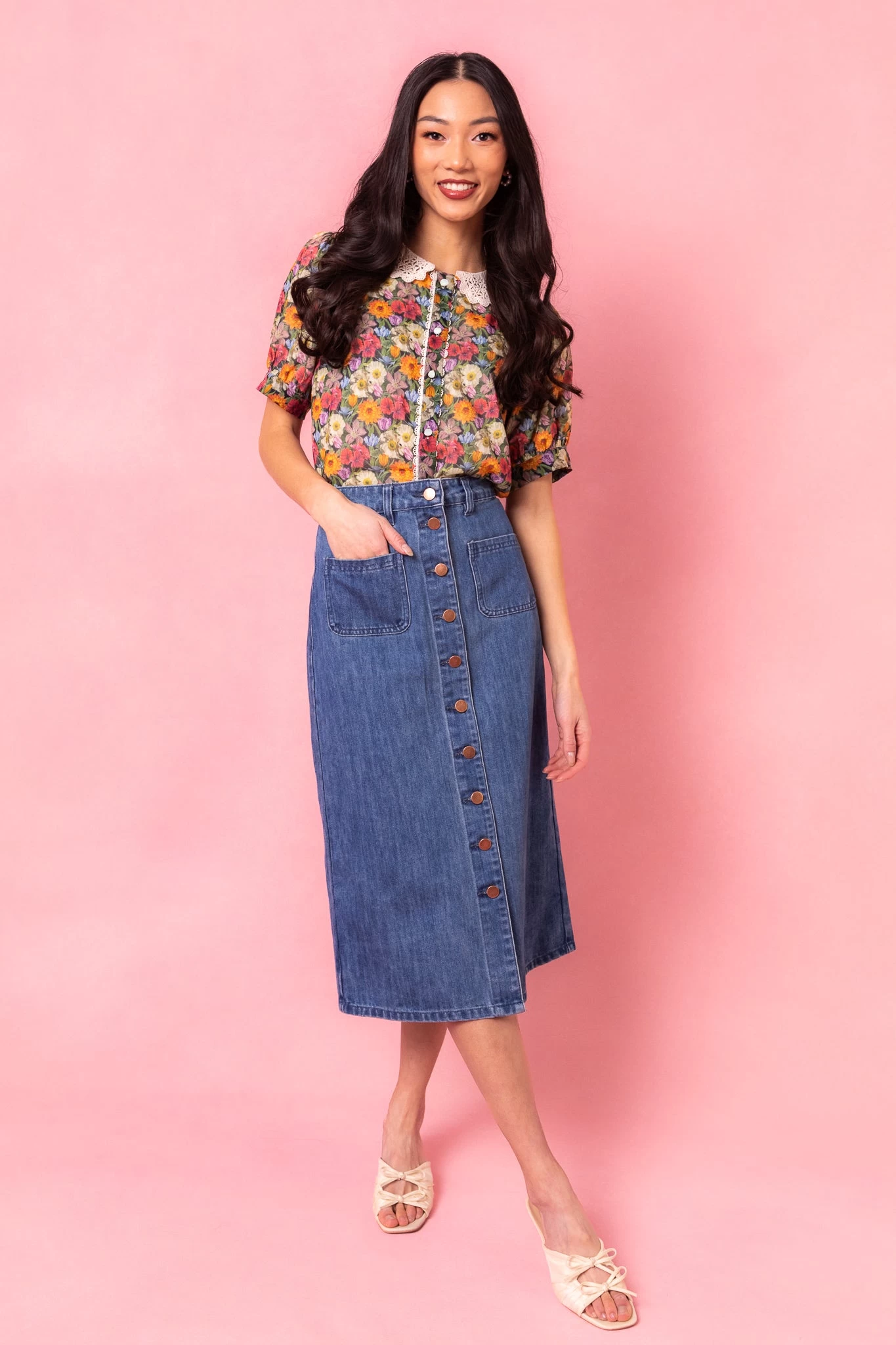 Cambridge Blouse Made With Liberty Fabric - Image 5