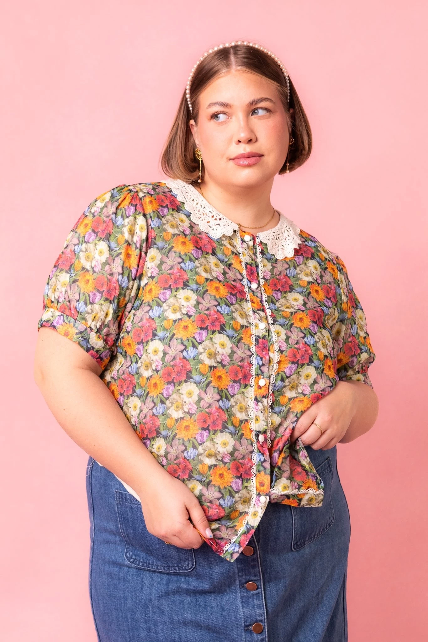 Cambridge Blouse Made With Liberty Fabric - Image 7