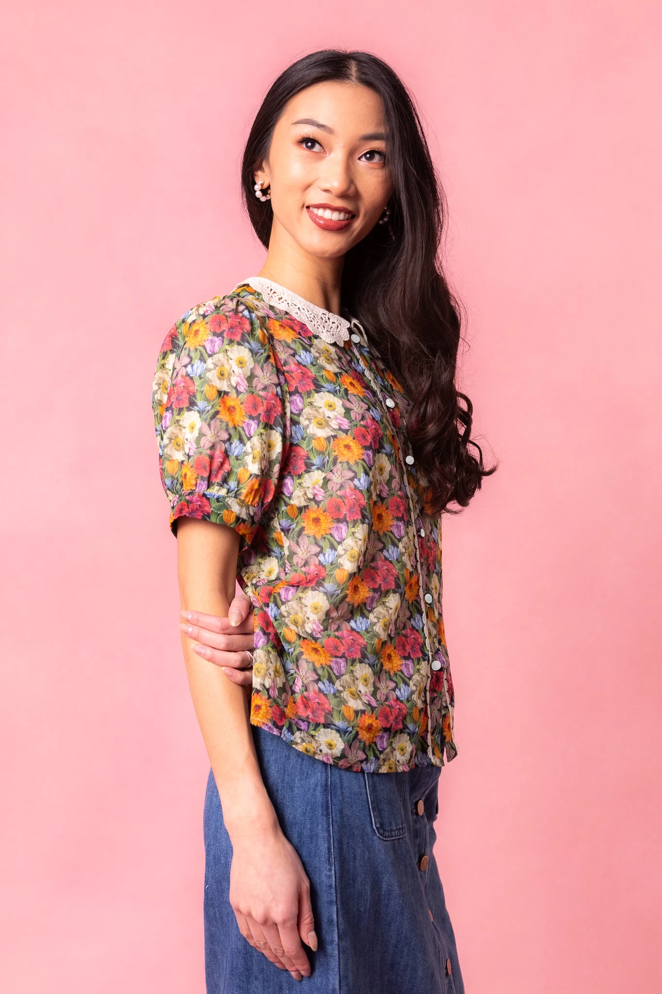 Cambridge Blouse Made With Liberty Fabric - Image 6