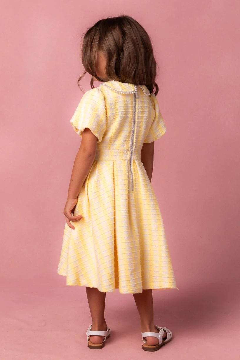 Mini Celine Dress In Yellow - Image 7