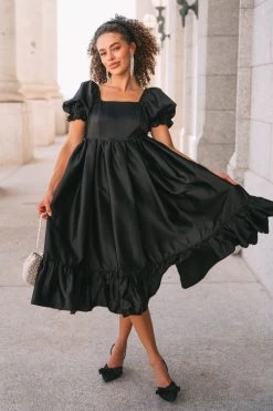 Coco Dress In Black - FINAL SALE