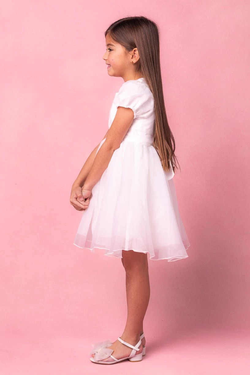 Mini Cupcake Dress In White - Image 4