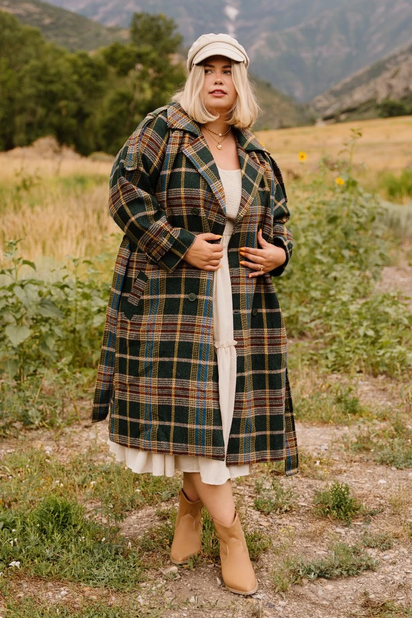 Holly Plaid Coat - FINAL SALE - Image 2