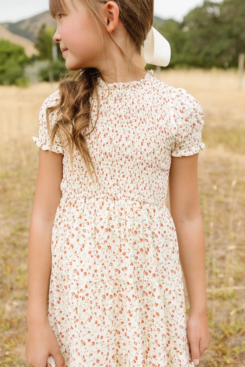 Mini Delia Dress In Ditsy Floral - Image 2