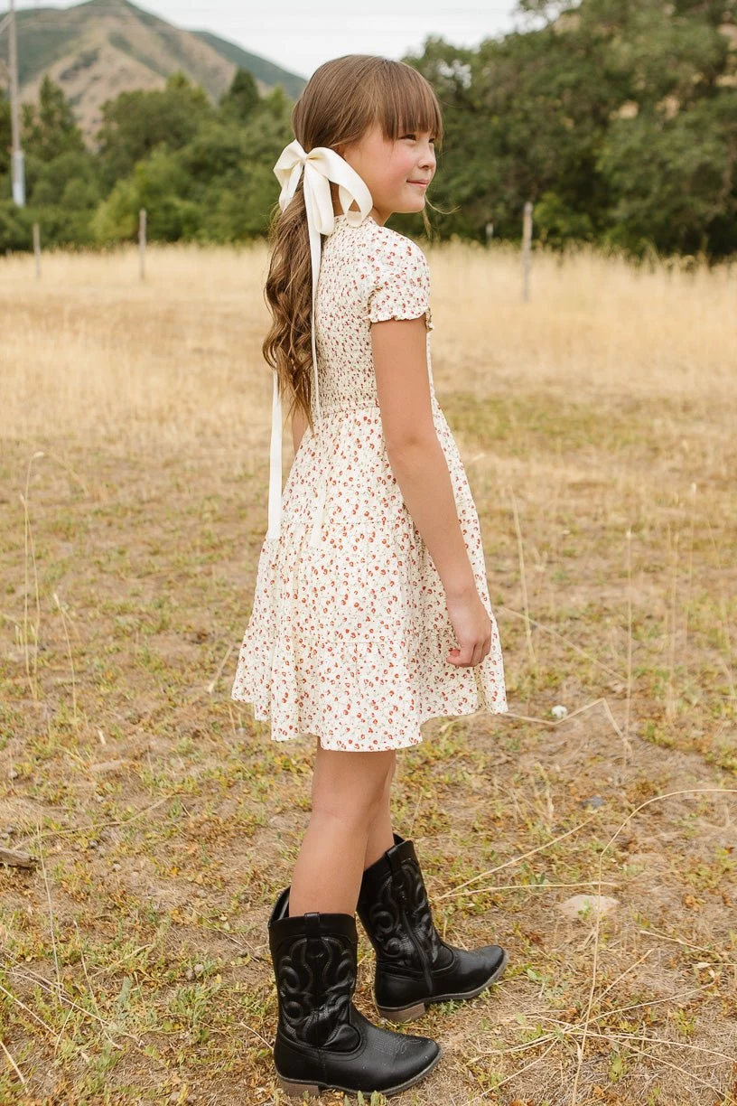 Mini Delia Dress In Ditsy Floral