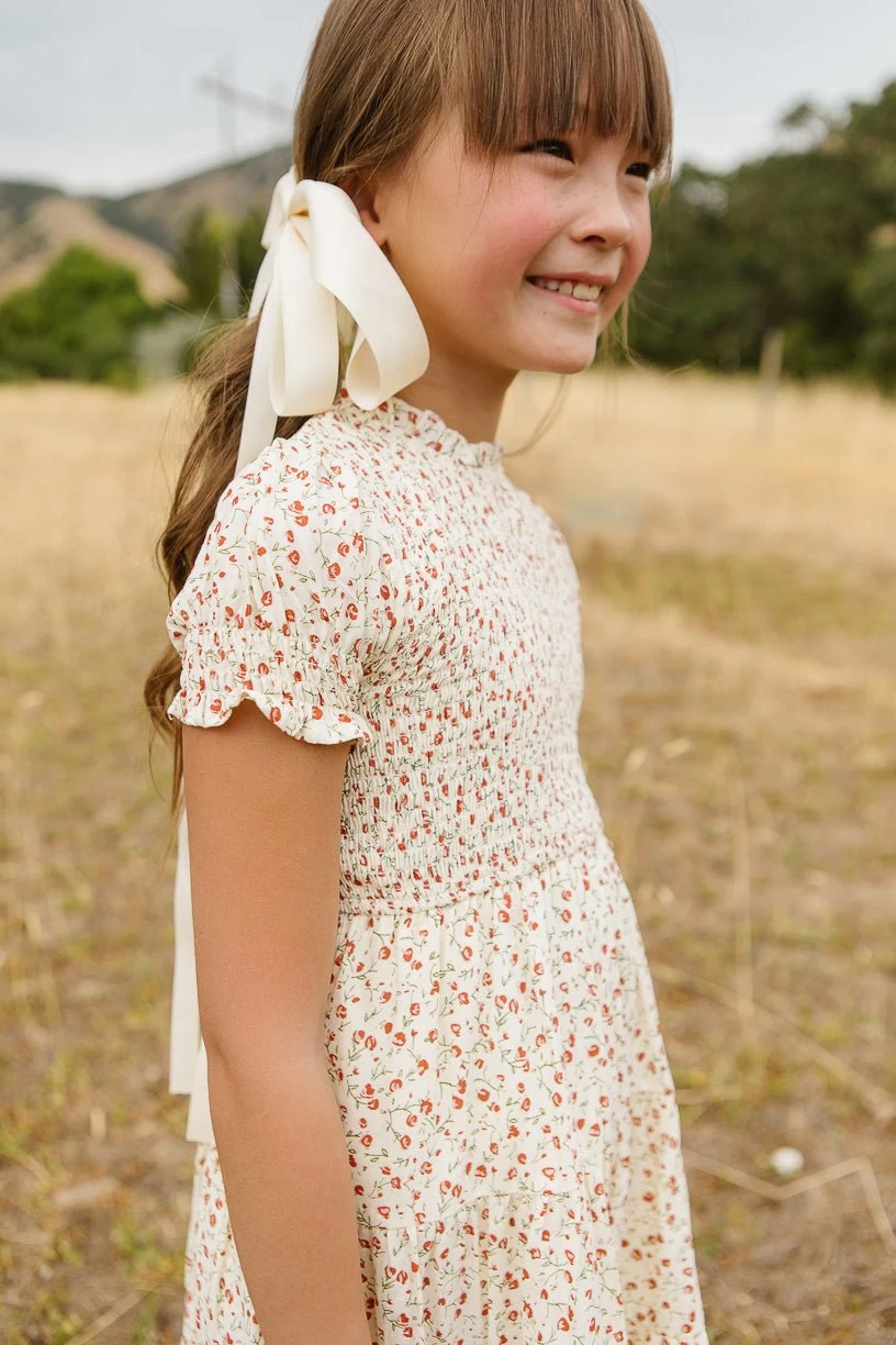 Mini Delia Dress In Ditsy Floral - Image 6