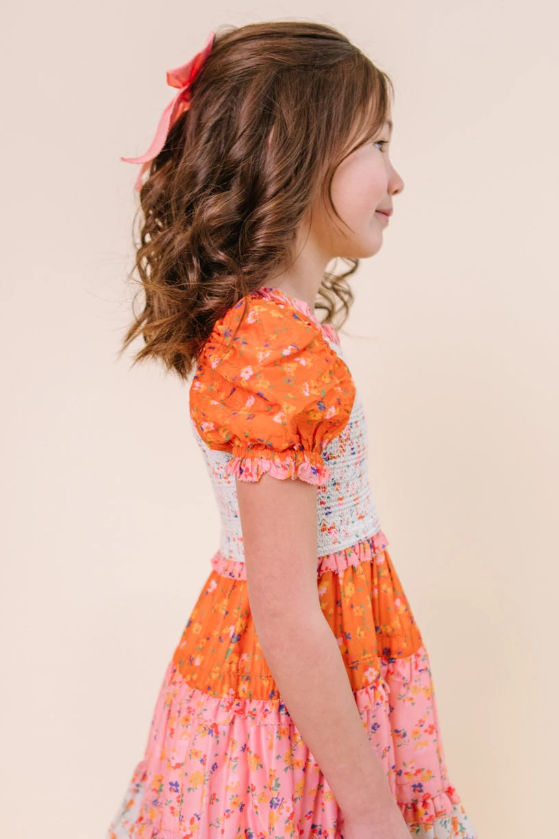 Mini Emily Dress In Sorbet - Image 12