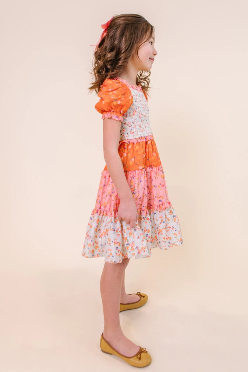 Mini Emily Dress In Sorbet - Image 5