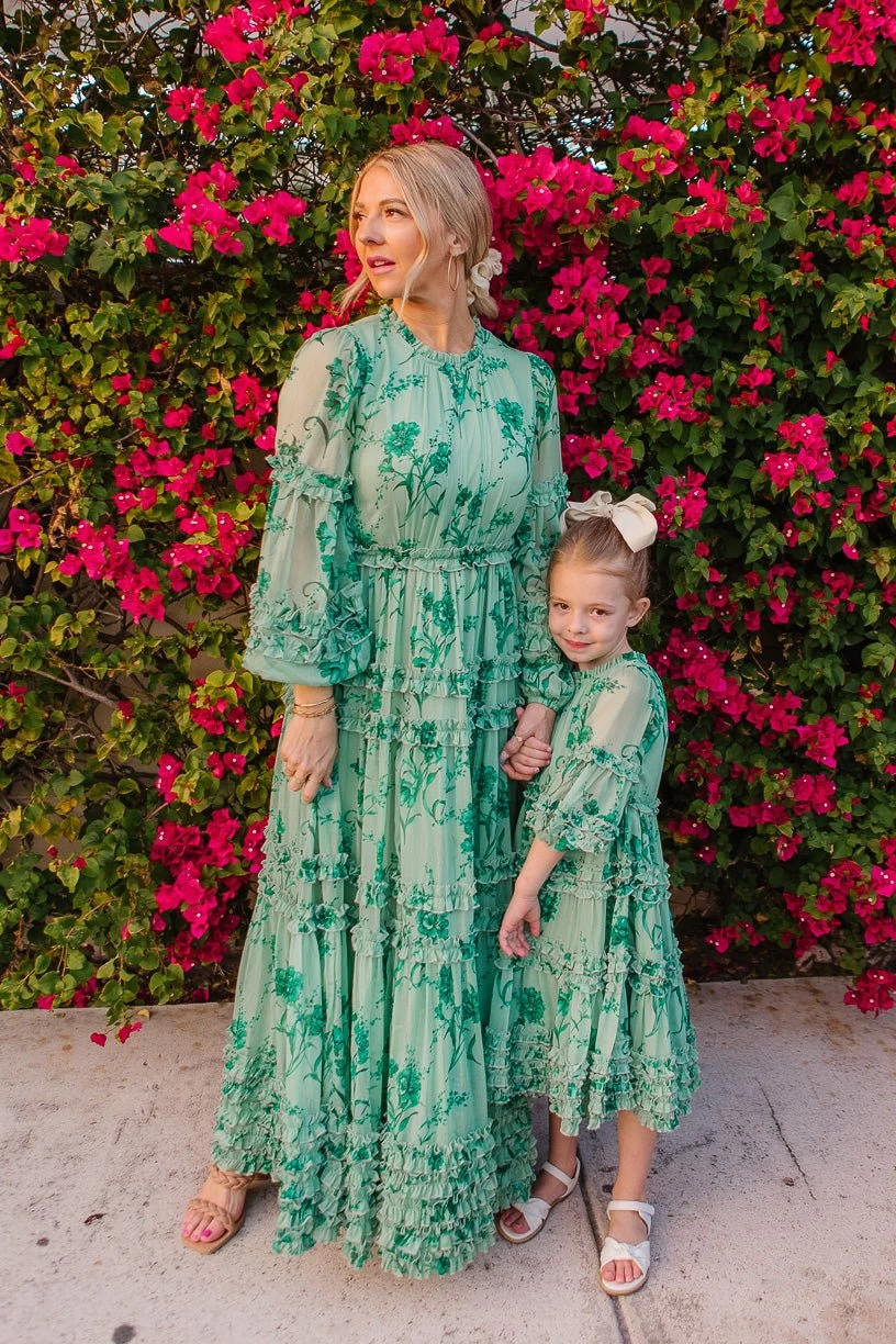 Geneva Dress In Bright Green - Image 10