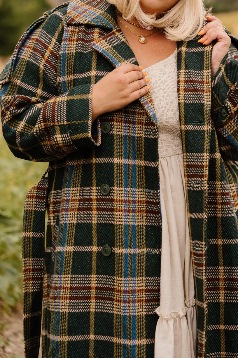 Holly Plaid Coat - FINAL SALE - Image 3