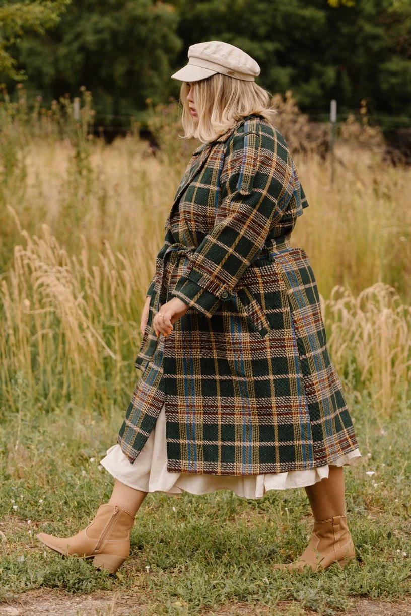 Holly Plaid Coat - FINAL SALE - Image 6