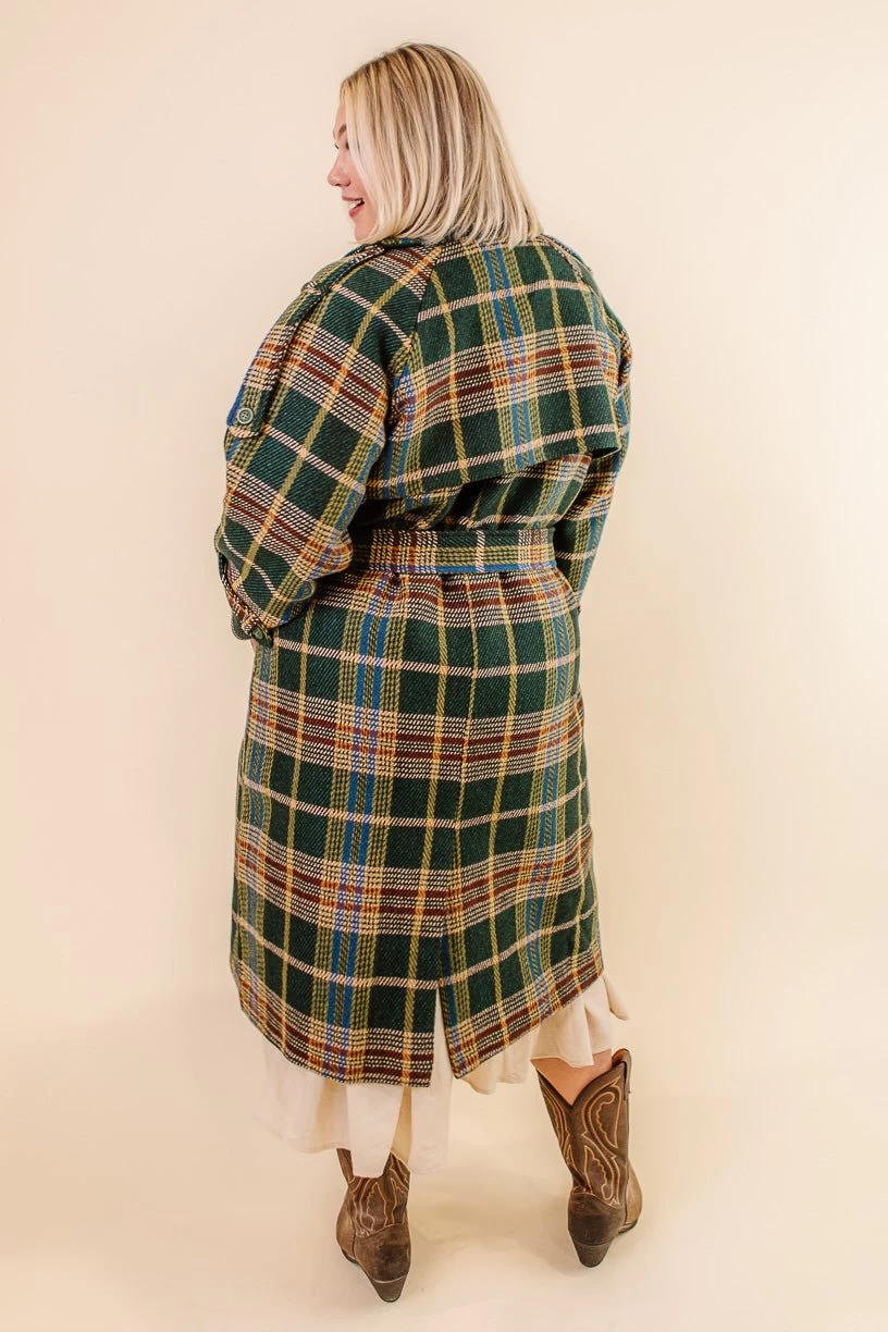 Holly Plaid Coat - FINAL SALE - Image 12