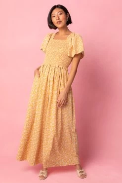 Indie Jumpsuit In Yellow