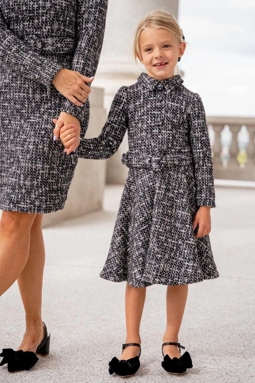 Mini Jackie Dress In Black - FINAL SALE - Image 2