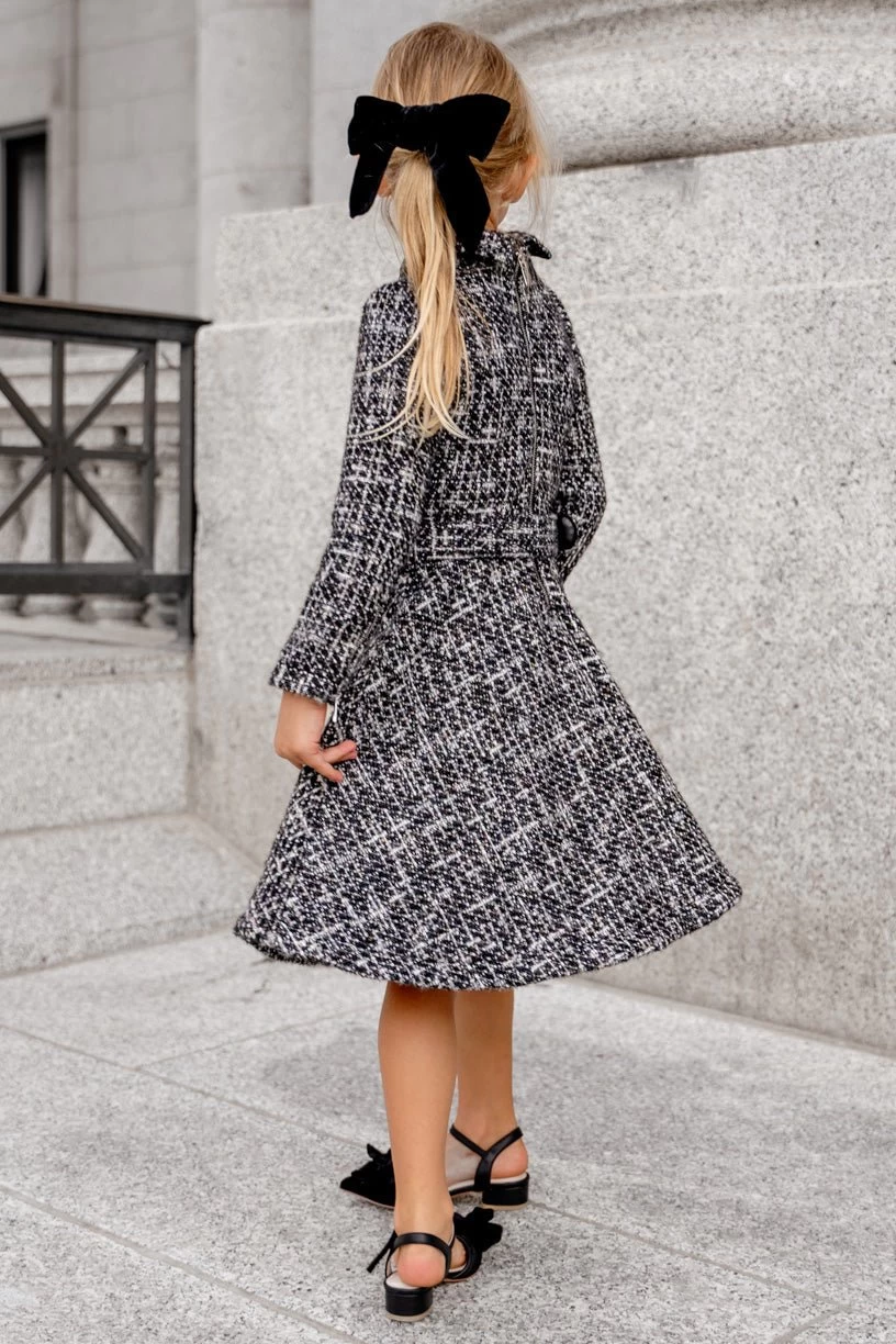 Mini Jackie Dress In Black - FINAL SALE - Image 3