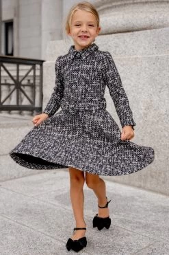 Mini Jackie Dress In Black - FINAL SALE