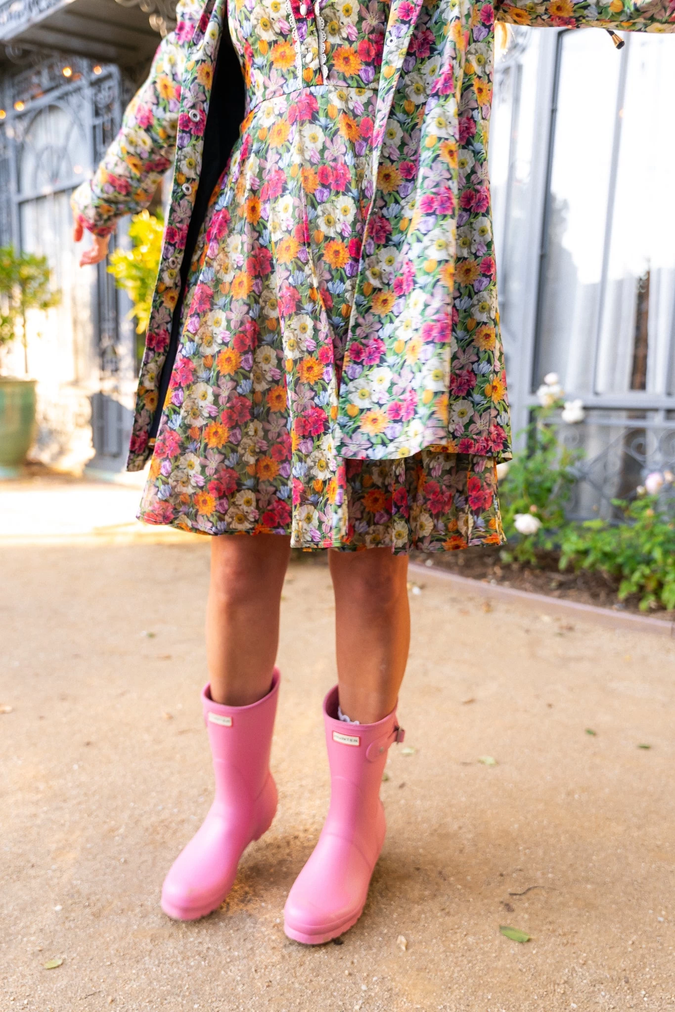 London Raincoat Made With Liberty Fabric - Image 2