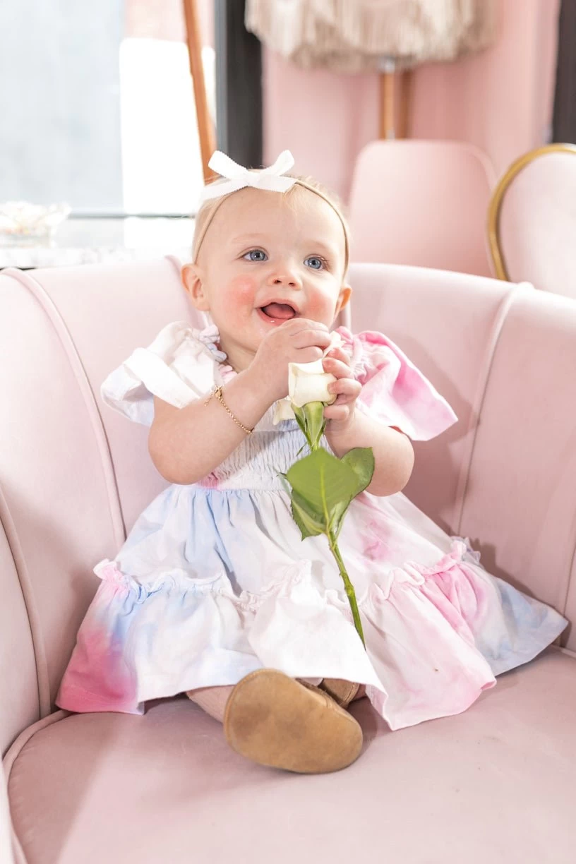 Baby Cotton Candy Dress Set - Image 4