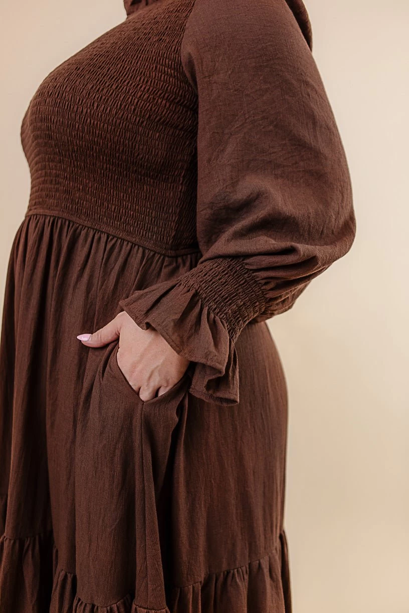 Leena Dress In Java - FINAL SALE - Image 12