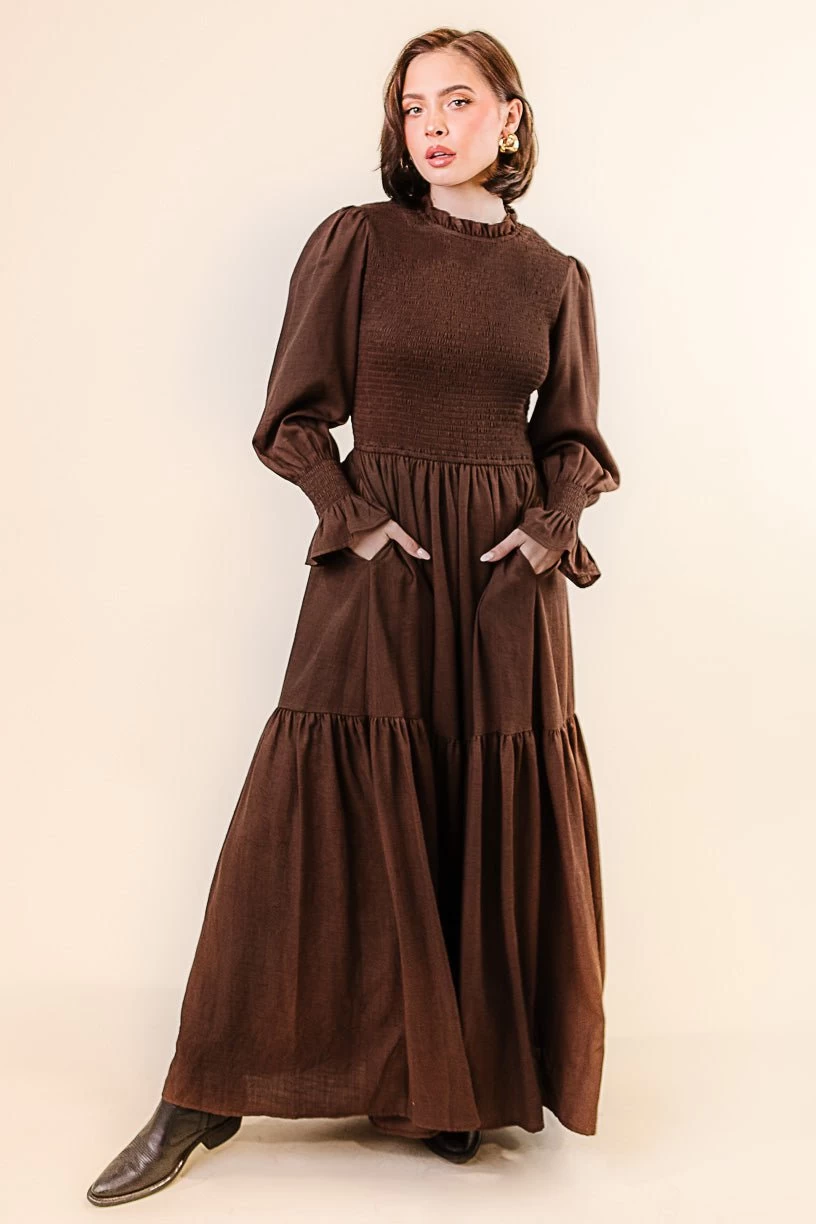 Leena Dress In Java - FINAL SALE - Image 9