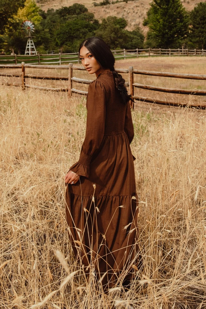 Leena Dress In Java - FINAL SALE - Image 8