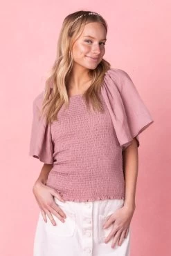 Lennon Top In Pink