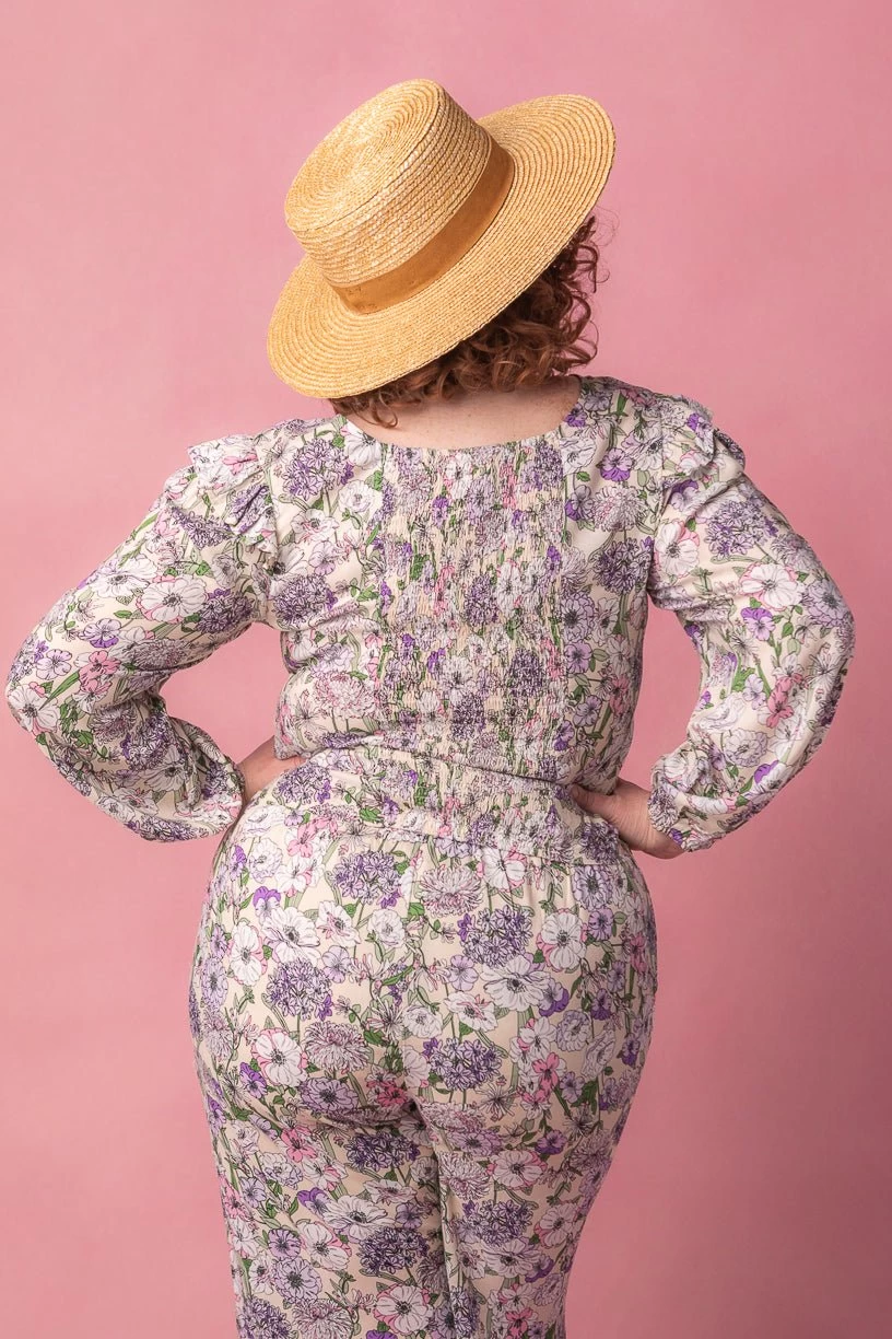 Lo Blouse In Floral Bloom - Image 8