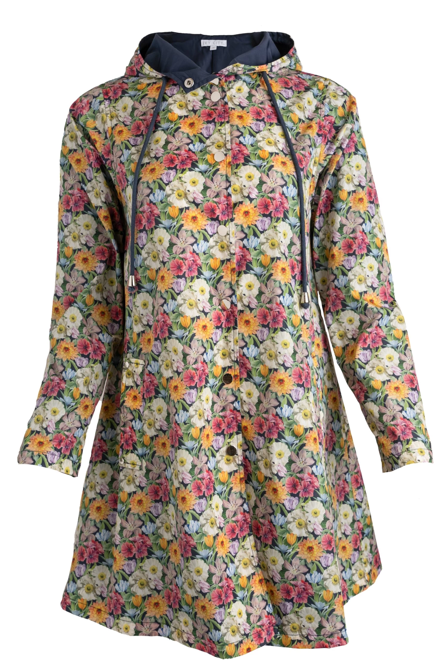 London Raincoat Made With Liberty Fabric - Image 10