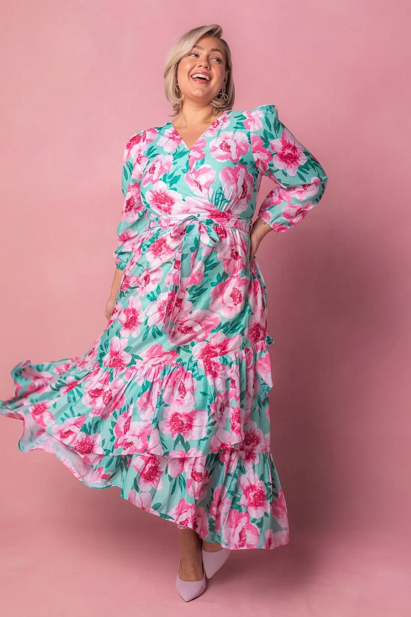 Mi Amor Dress In Green - Image 9