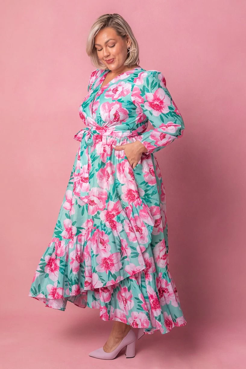 Mi Amor Dress In Green - Image 6