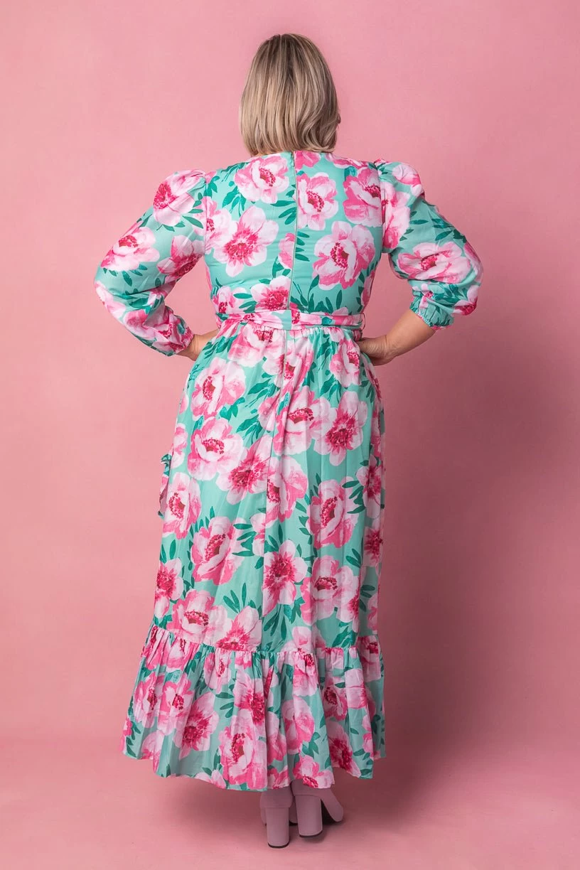 Mi Amor Dress In Green - Image 3