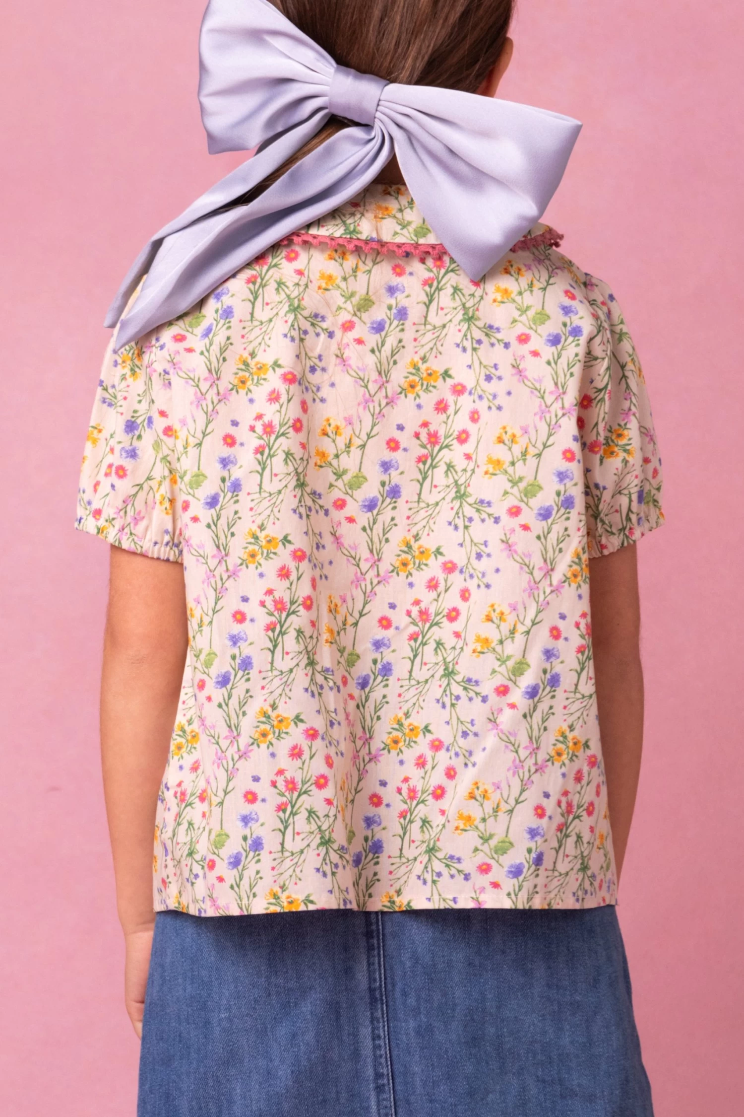 Mini Betty Blouse In Floral - Image 3