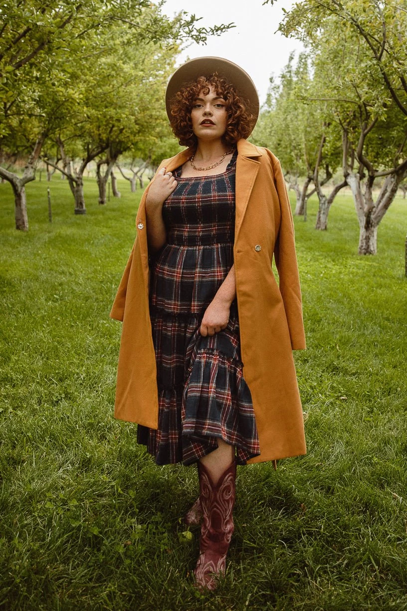 Sloane Coat In Camel - FINAL SALE - Image 5