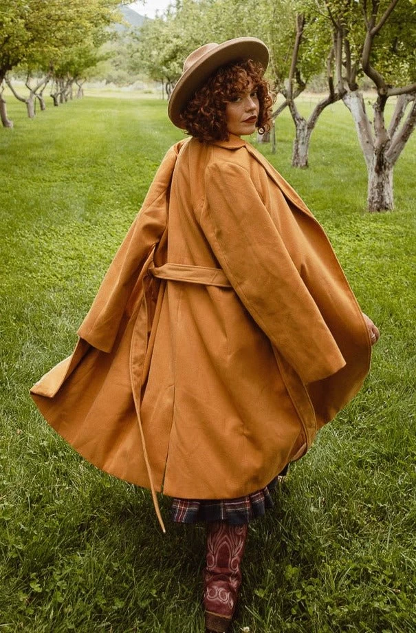 Sloane Coat In Camel - FINAL SALE - Image 14