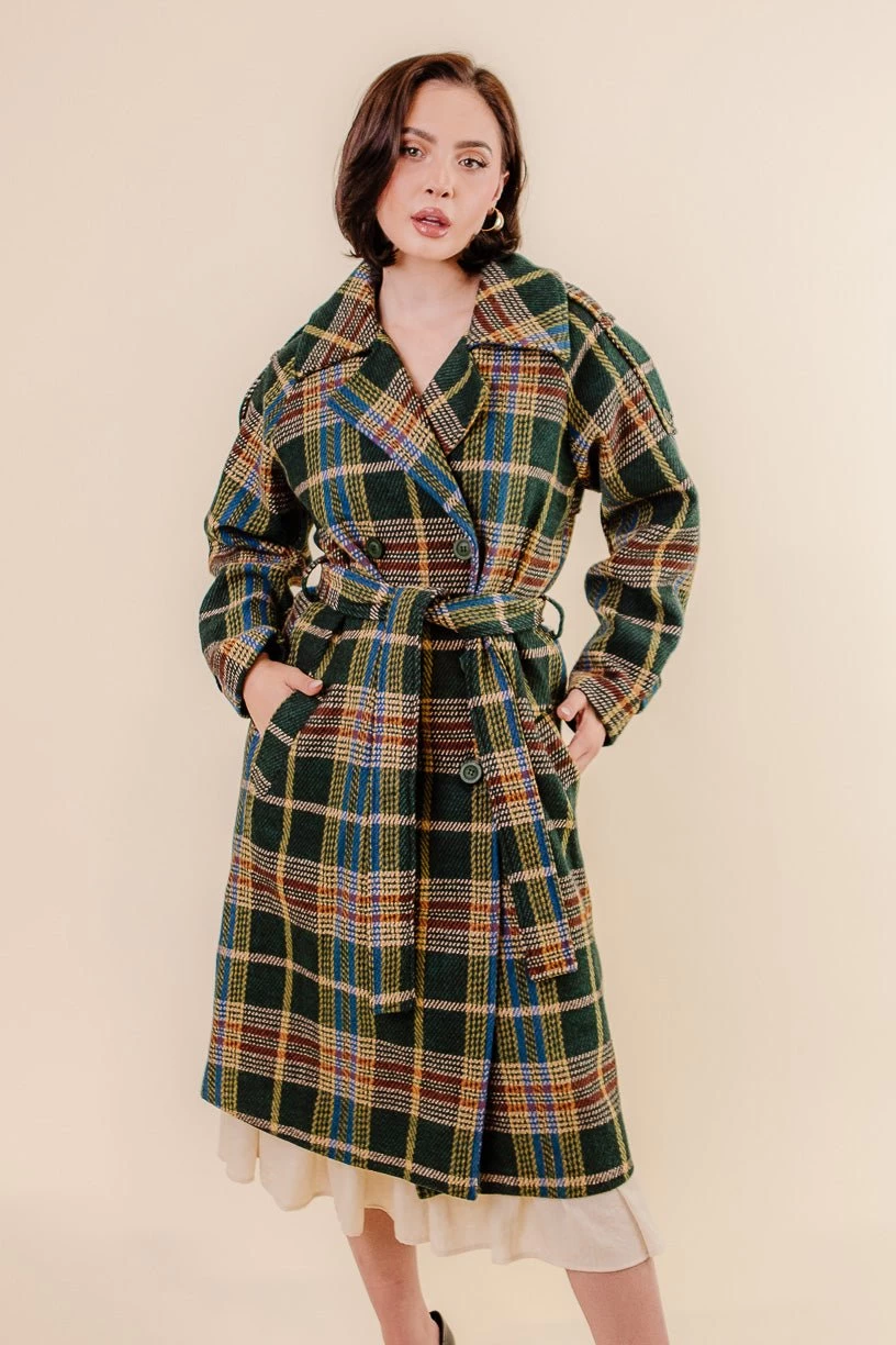 Holly Plaid Coat - FINAL SALE - Image 8