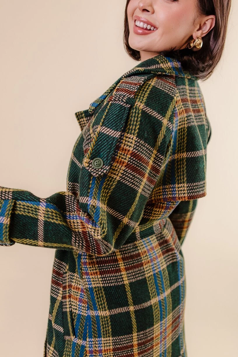 Holly Plaid Coat - FINAL SALE - Image 9