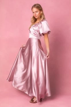 Tessie Dress In Blush