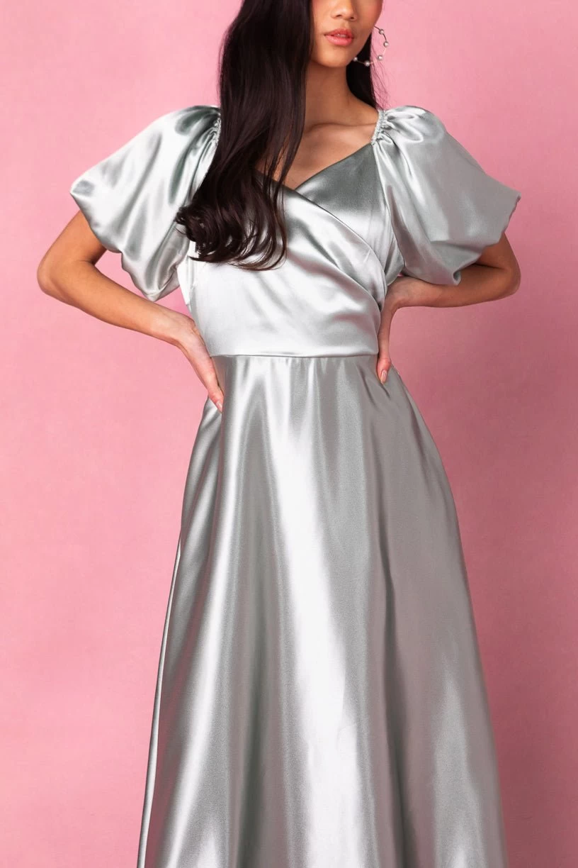 Tessie Dress In Sage - Image 3