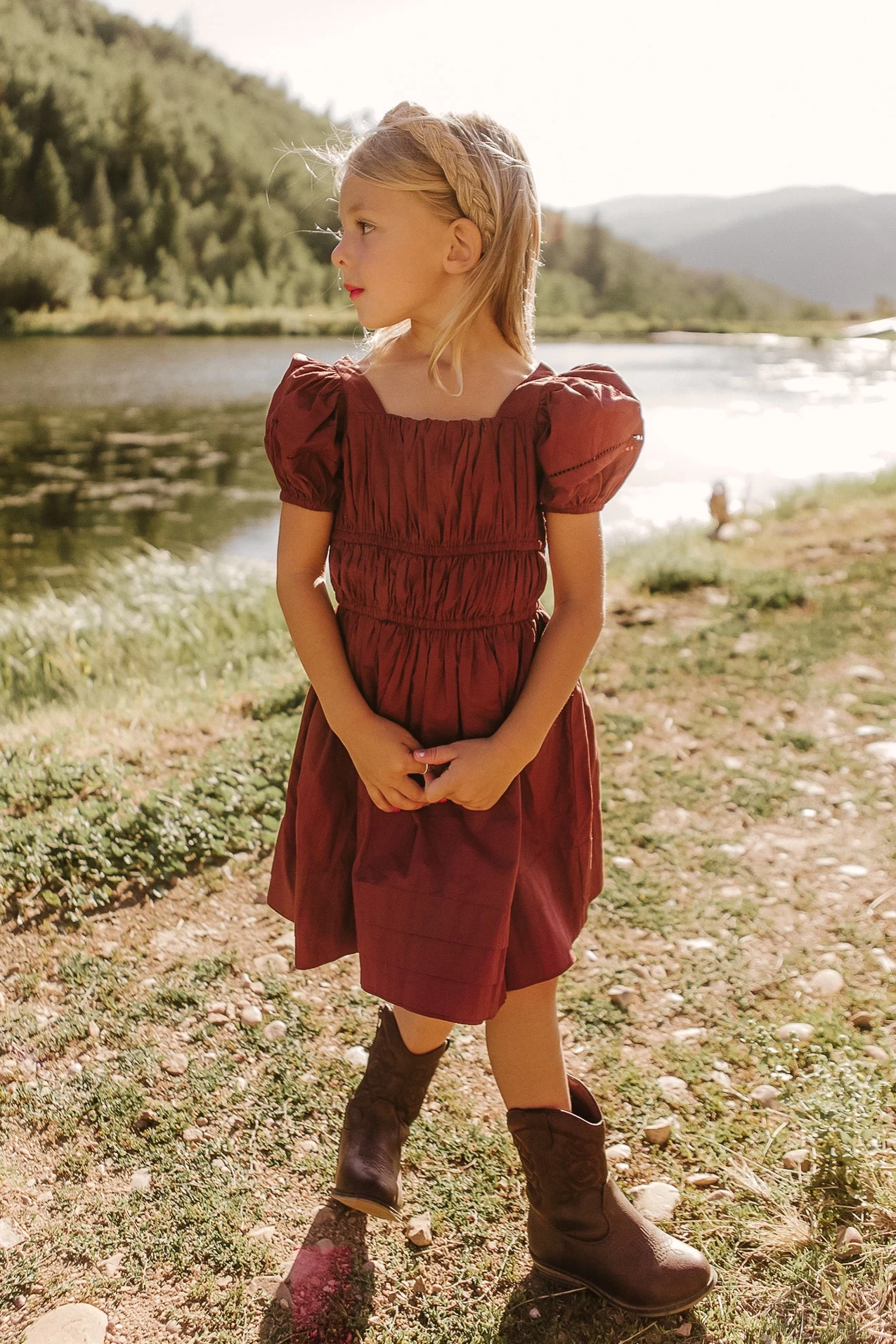 Mini Brooklyn Dress In Spice - FINAL SALE - Image 12