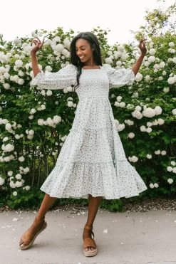 Madeline Dress In Blue