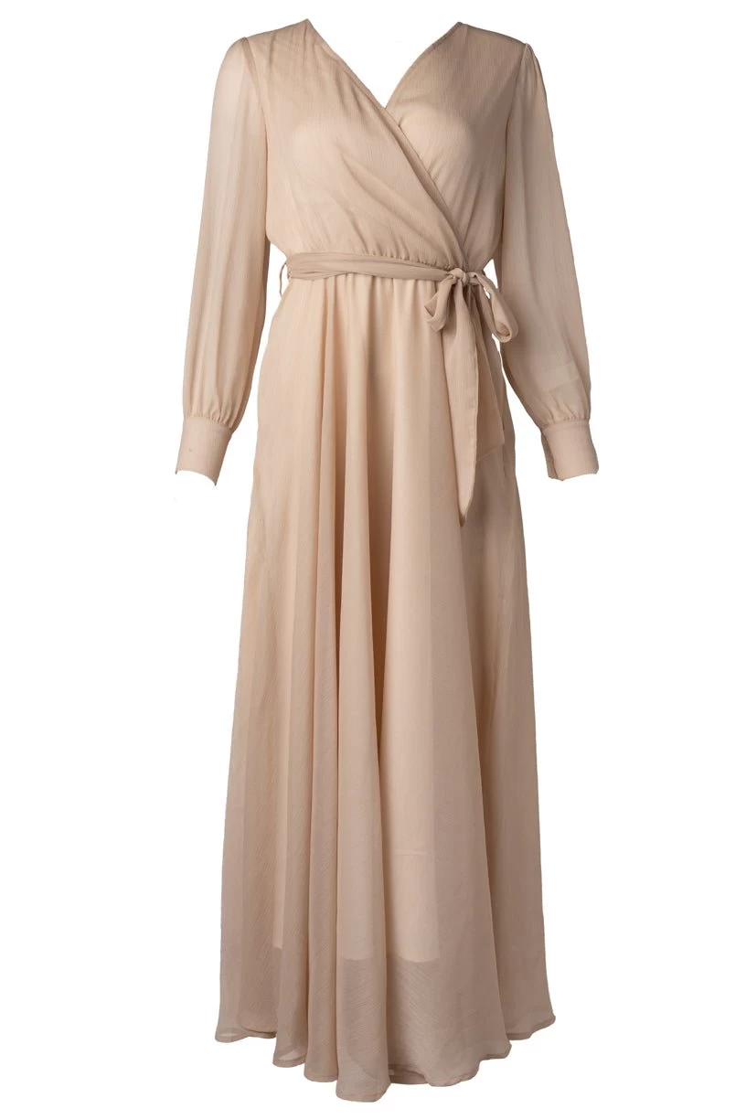 Andie Dress In Champagne - Image 8