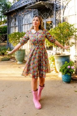 Cambridge Dress Made With Liberty Fabric