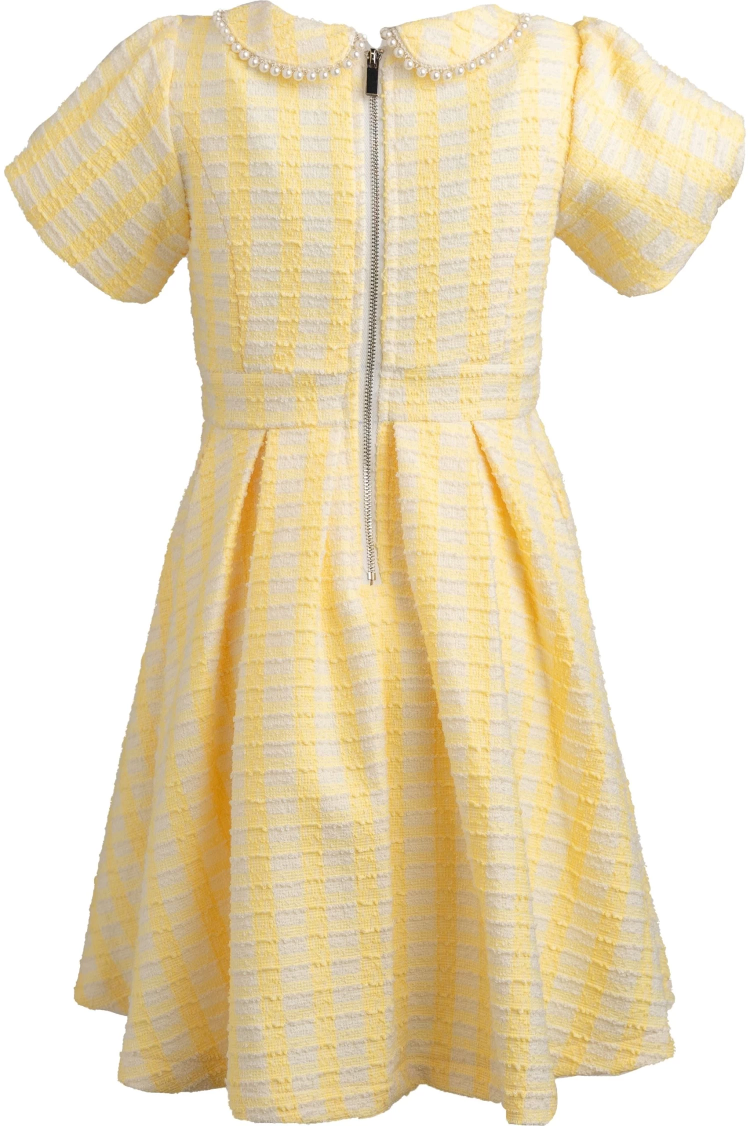 Mini Celine Dress In Yellow - Image 9